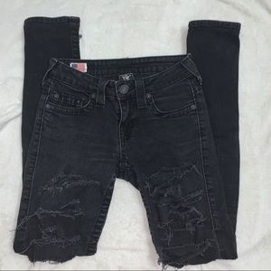 True Religon ripped jeans 🦋